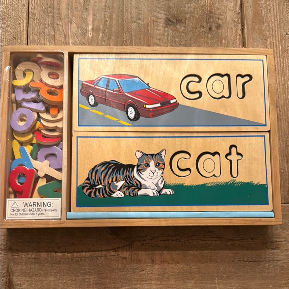 Melissa & Doug Children's See & Spell Learning Toy